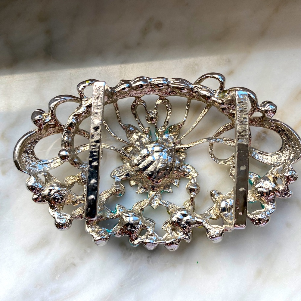 Belt Buckle with Rhinestone - Picture 3 of 10